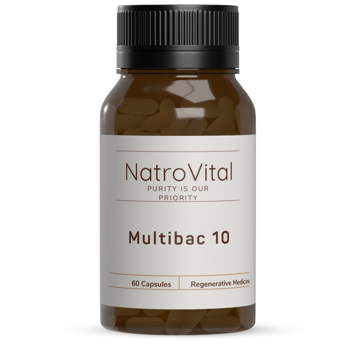 NatroVital Multibac 10 60 Capsules | Vitality and Wellness Centre